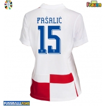 Kroatien Mario Pasalic #15 Heimtrikot Frauen EM 2024 Kurzarm